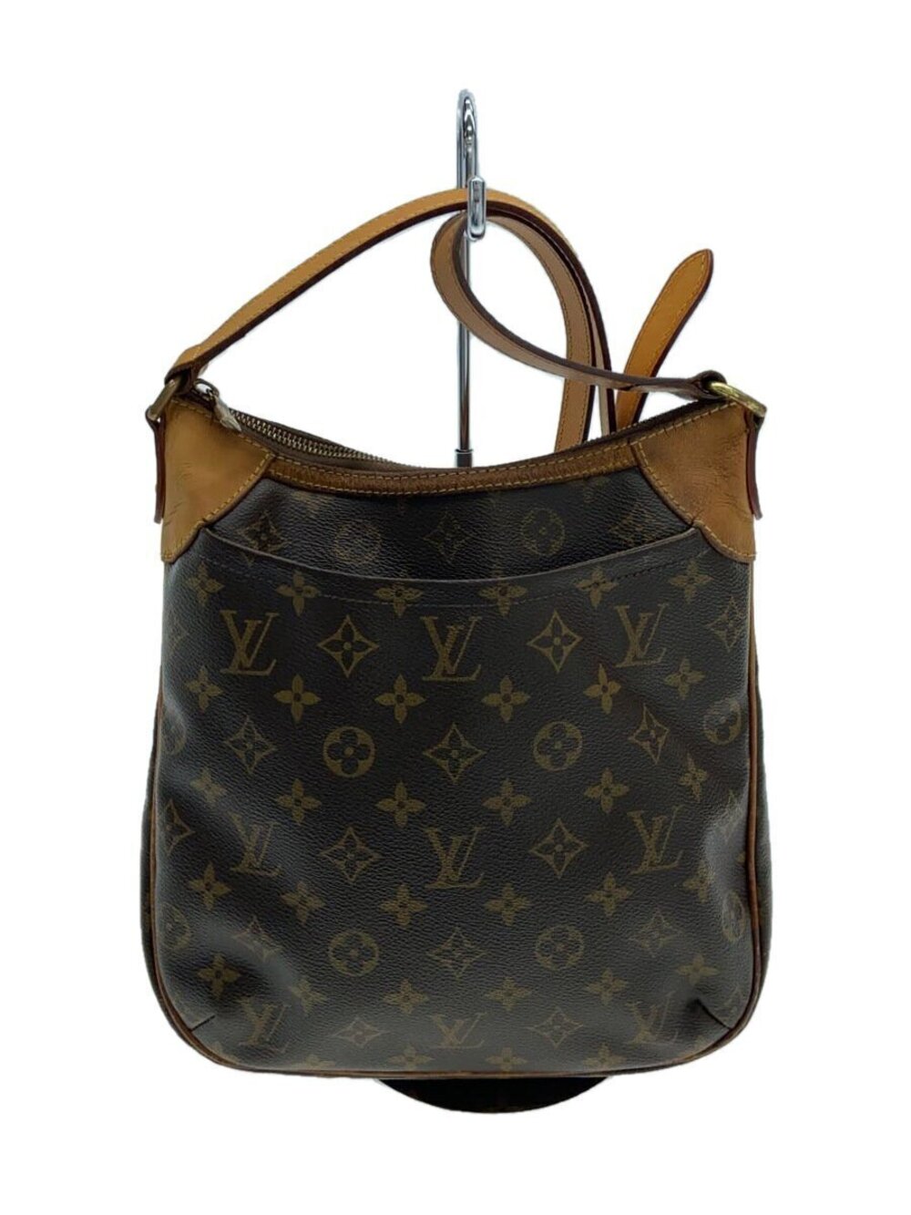 LOUIS VUITTON Odeon Monogram Canvas Brown Bag